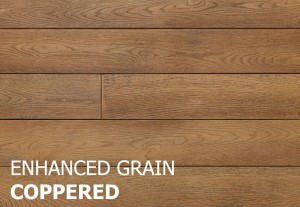 Millboard enhanced grain koi pond top