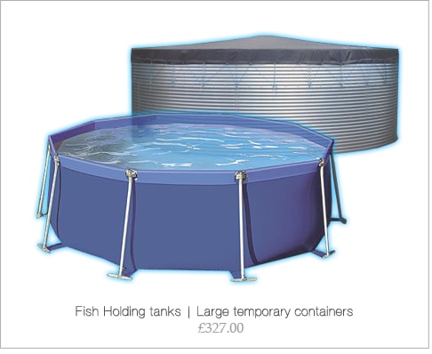 Fish holding tanks | Large temporary containers