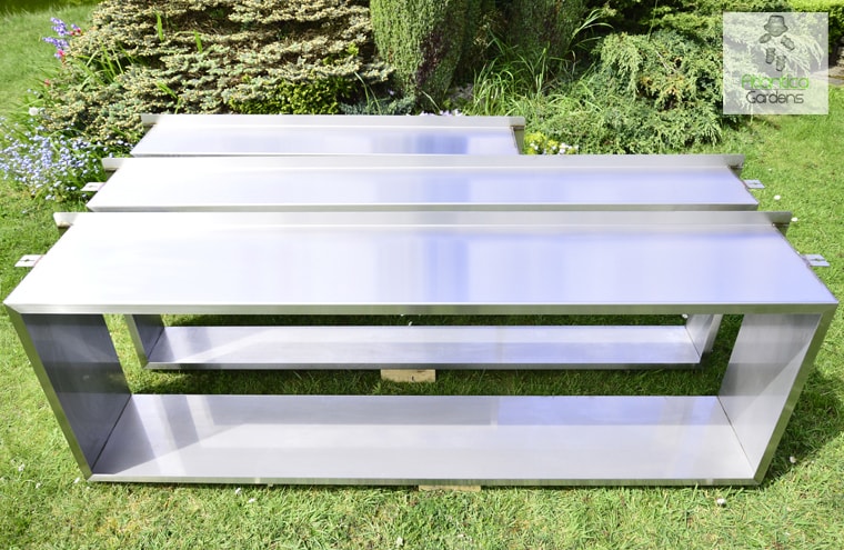 stainless steel frames for pond window installation varius sizes